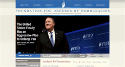 Desktop Screenshot of defenddemocracy.org