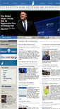 Mobile Screenshot of defenddemocracy.org