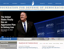 Tablet Screenshot of defenddemocracy.org